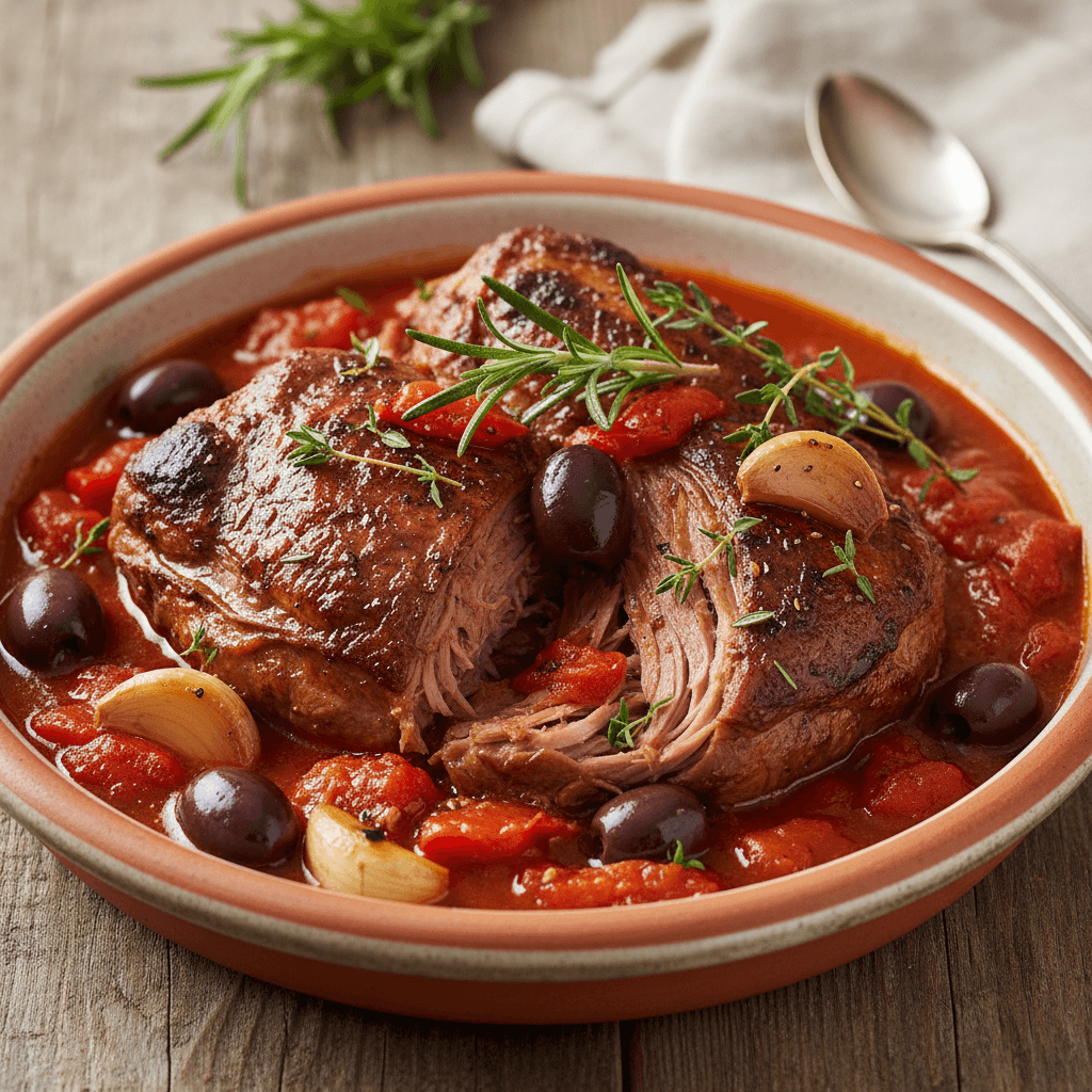 Provençal Lamb (Agneau à la Provençale)