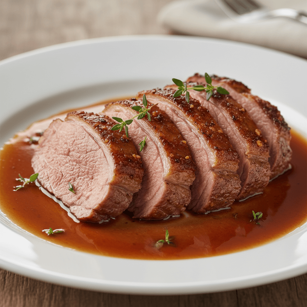 Agneau au Thym (Lamb with Thyme)