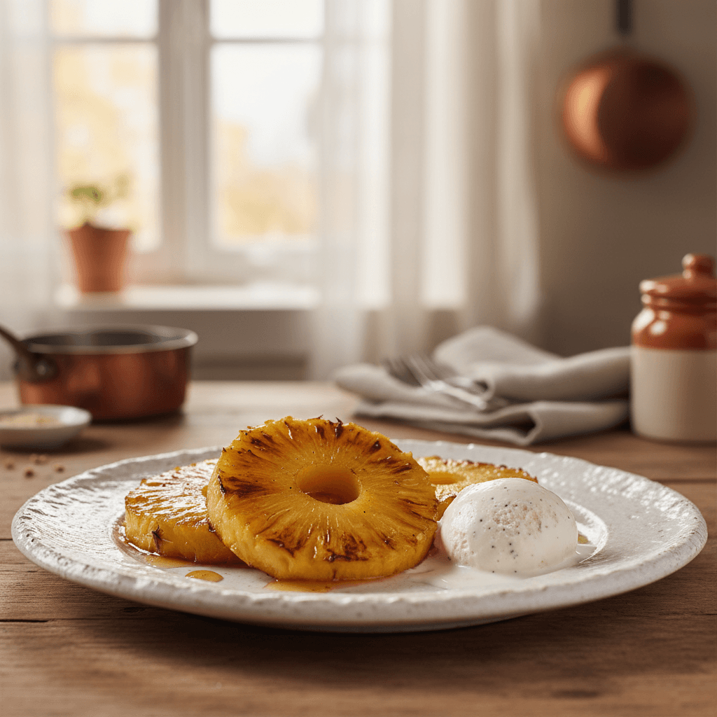 Roasted Pineapple (Ananas Rôti)
