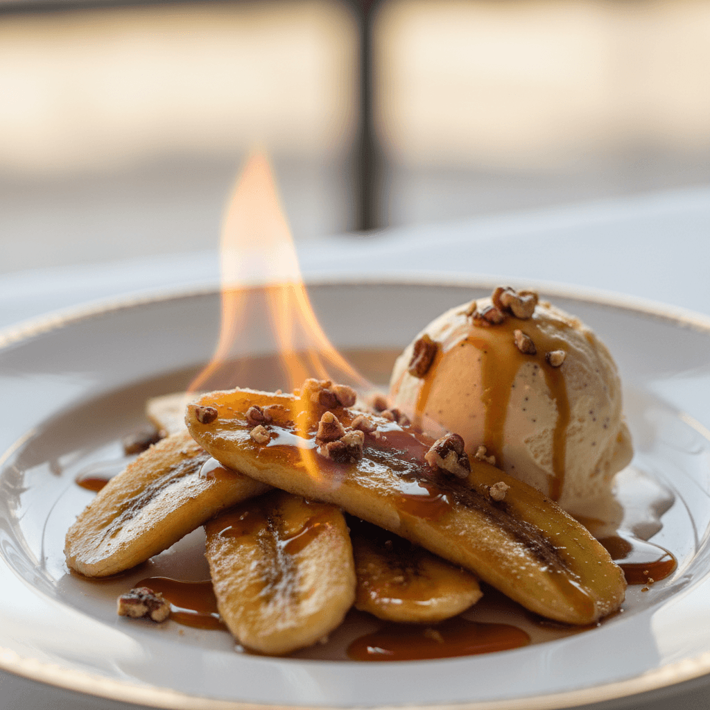 Bananas Flambé