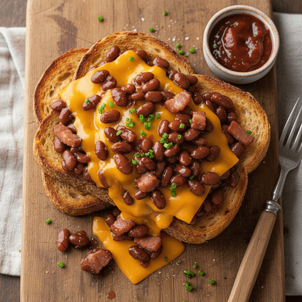 Québécois Beans on Toast