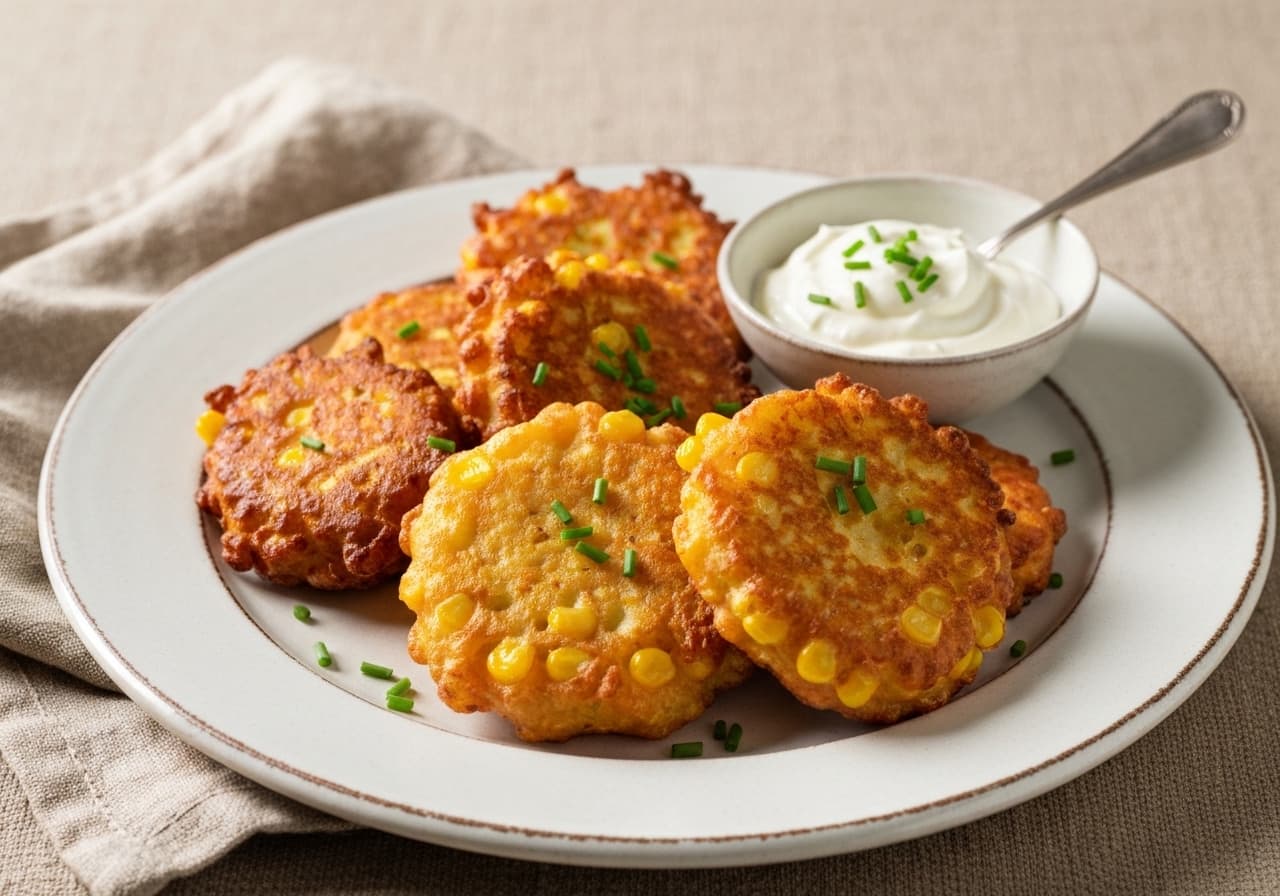 French Corn Fritters (Beignets de Maïs)