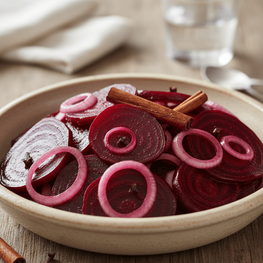 Betteraves marinées