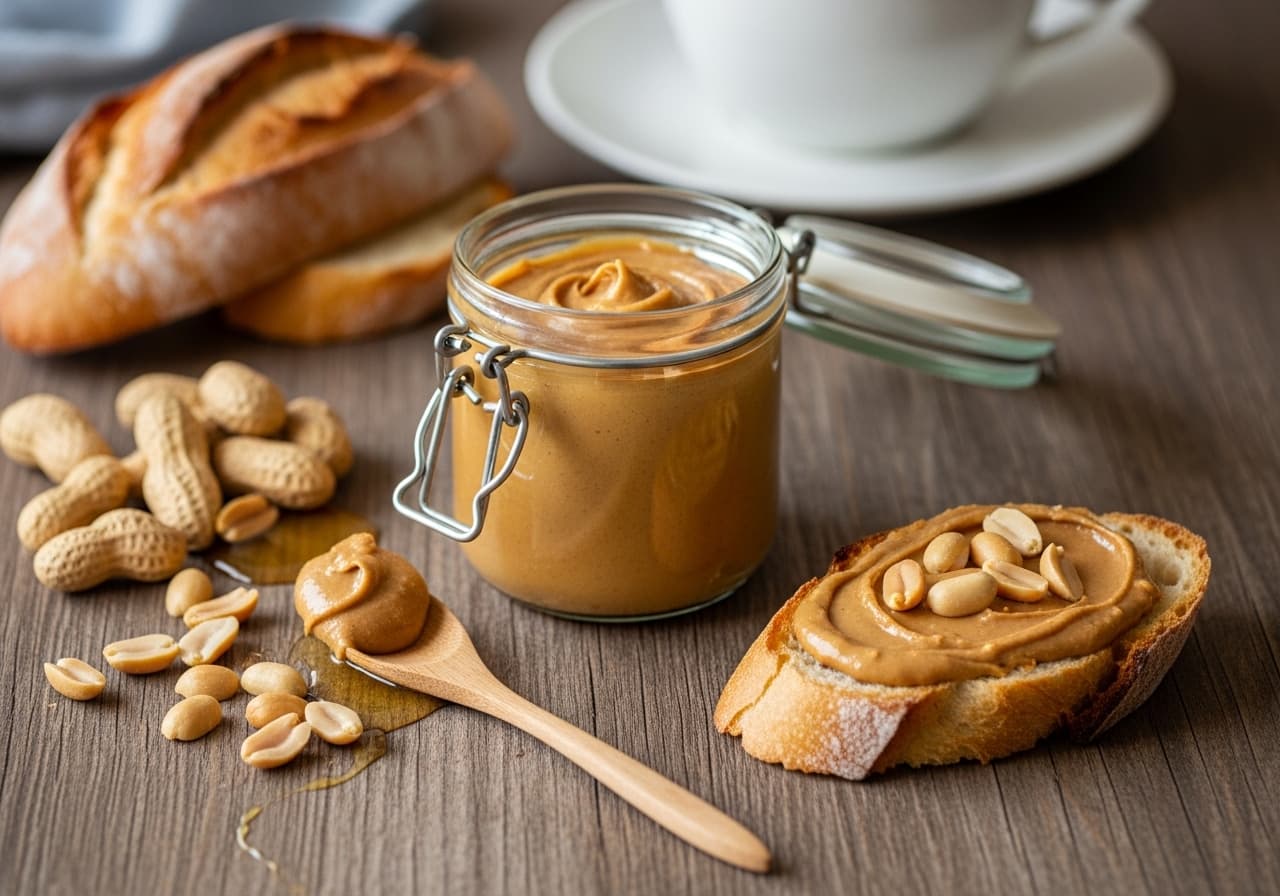 French-Style Homemade Peanut Butter