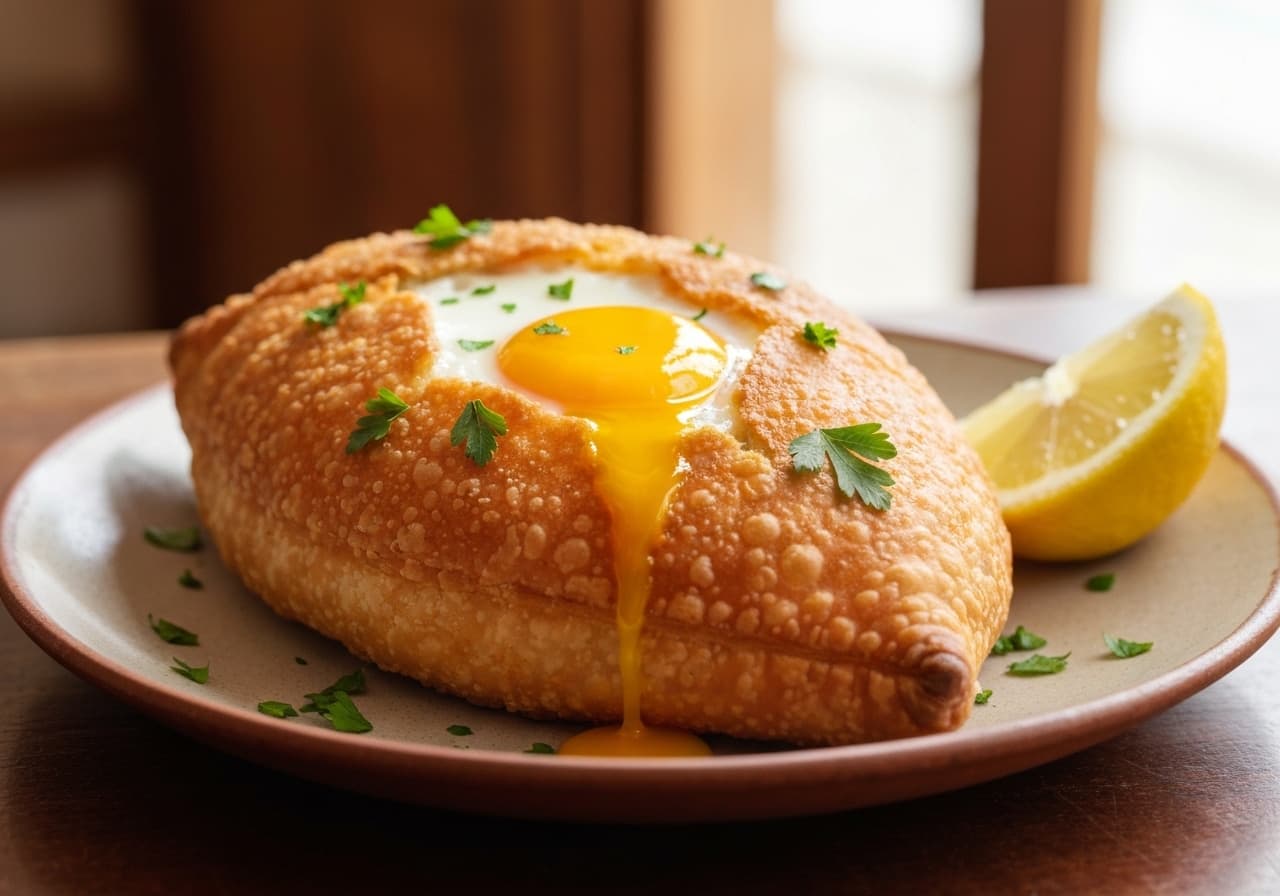 Egg Brick Pastry (Brick à l'œuf)