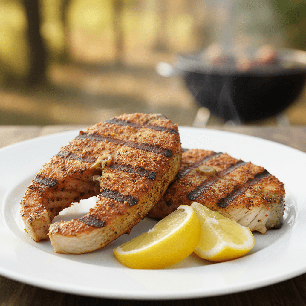 BBQ Grilled Pike
