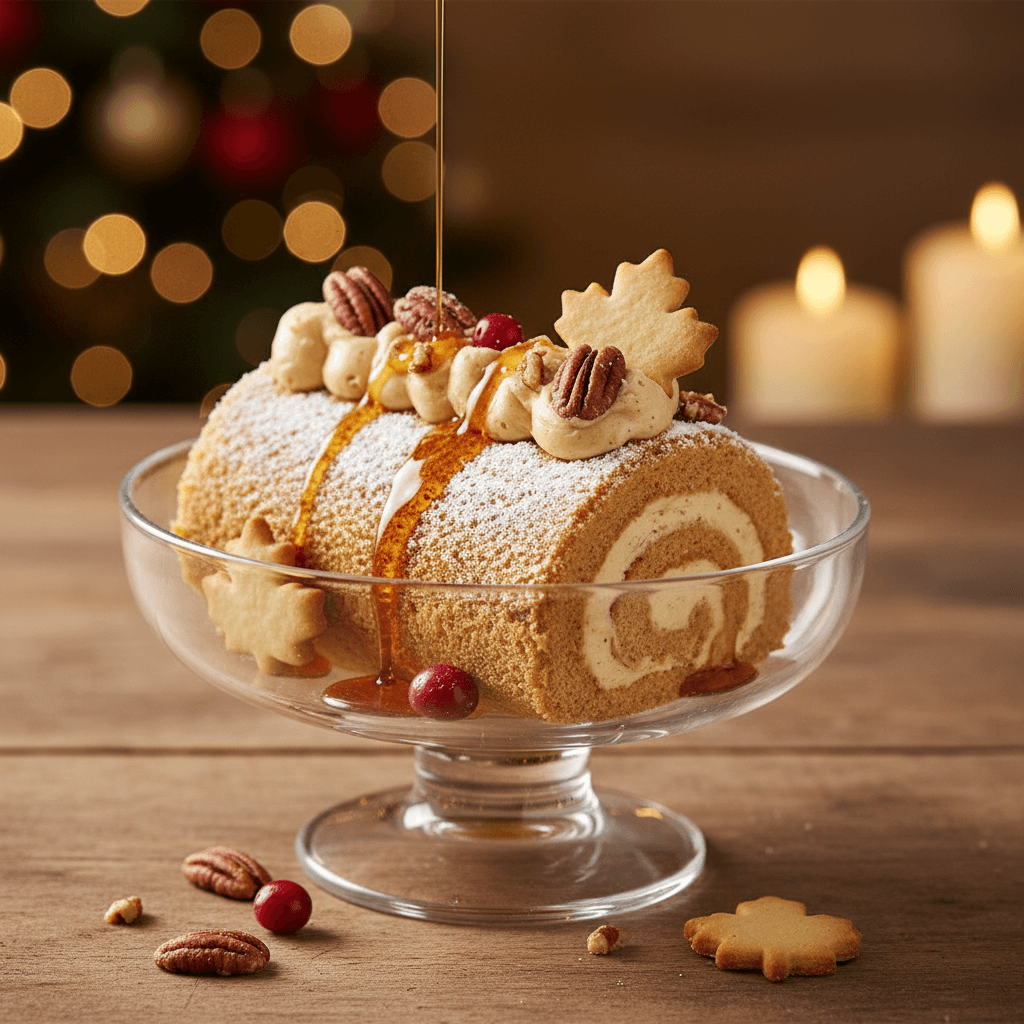 Quebec Yule Log