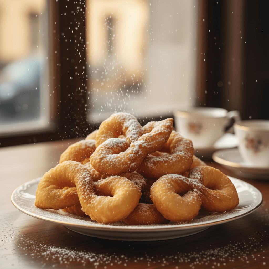 Bugnes (French Fried Pastries)