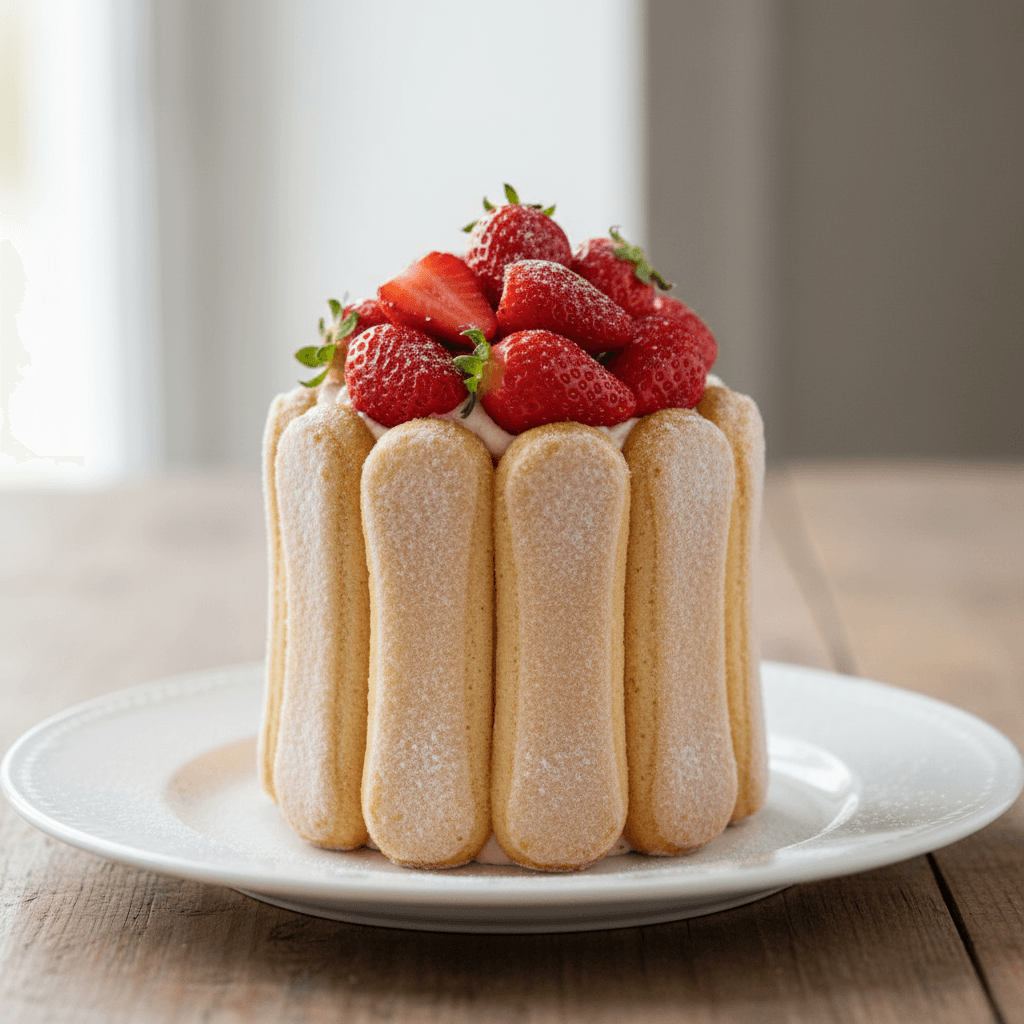 Charlotte aux Fraises (Strawberry Charlotte)