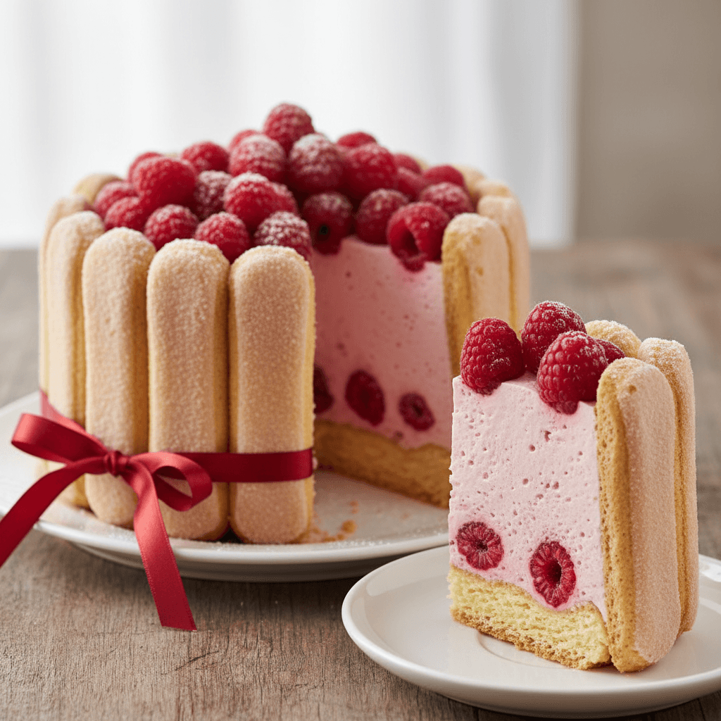 Raspberry Charlotte (Charlotte aux Framboises)