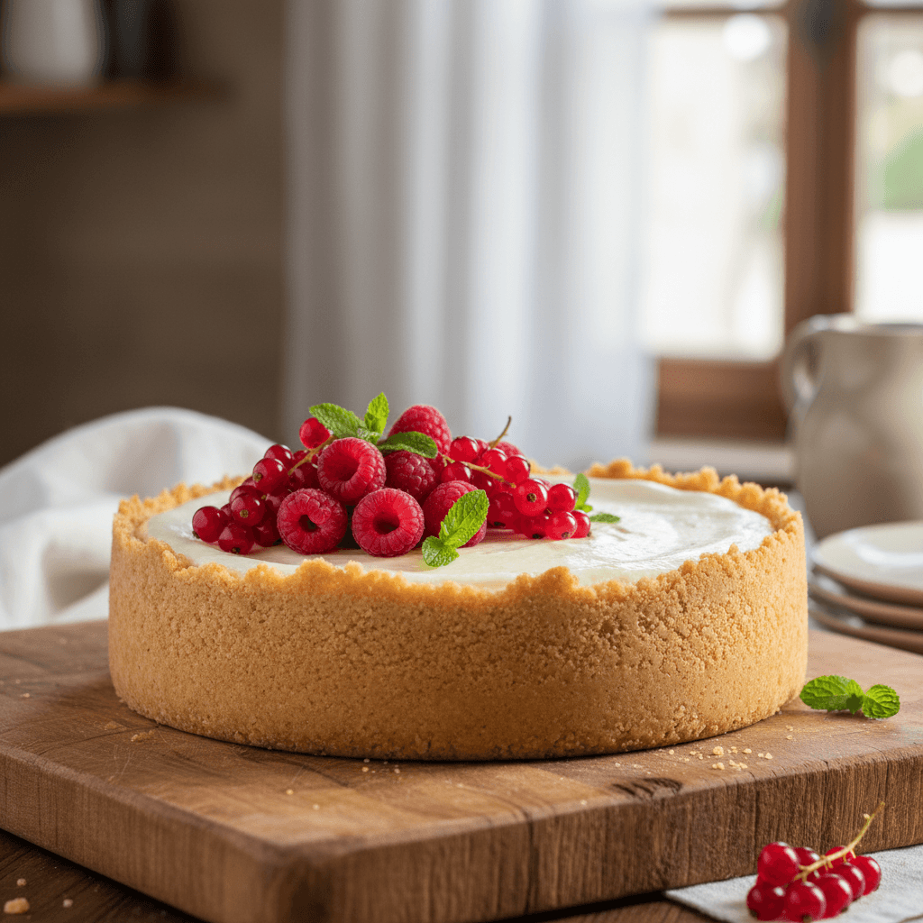 French Fromage Blanc Cheesecake