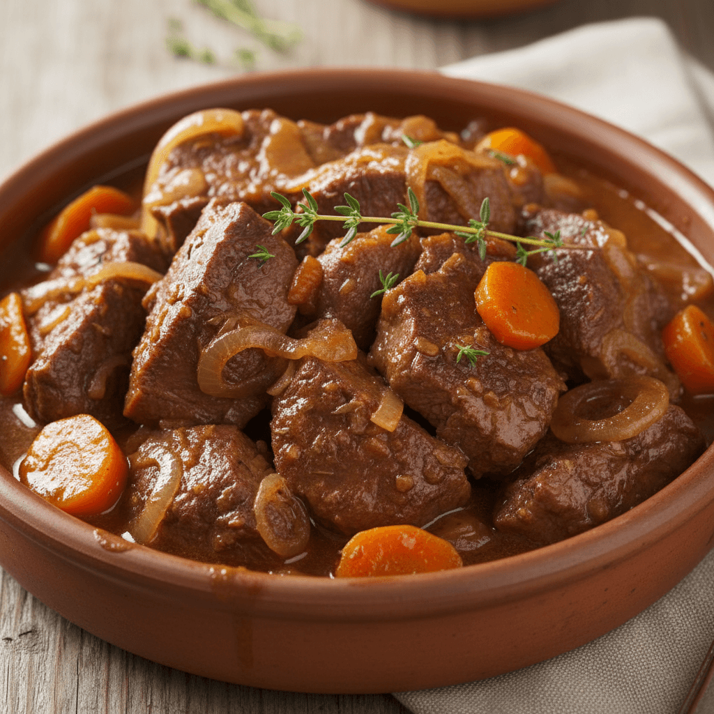 Beer-Braised Venison