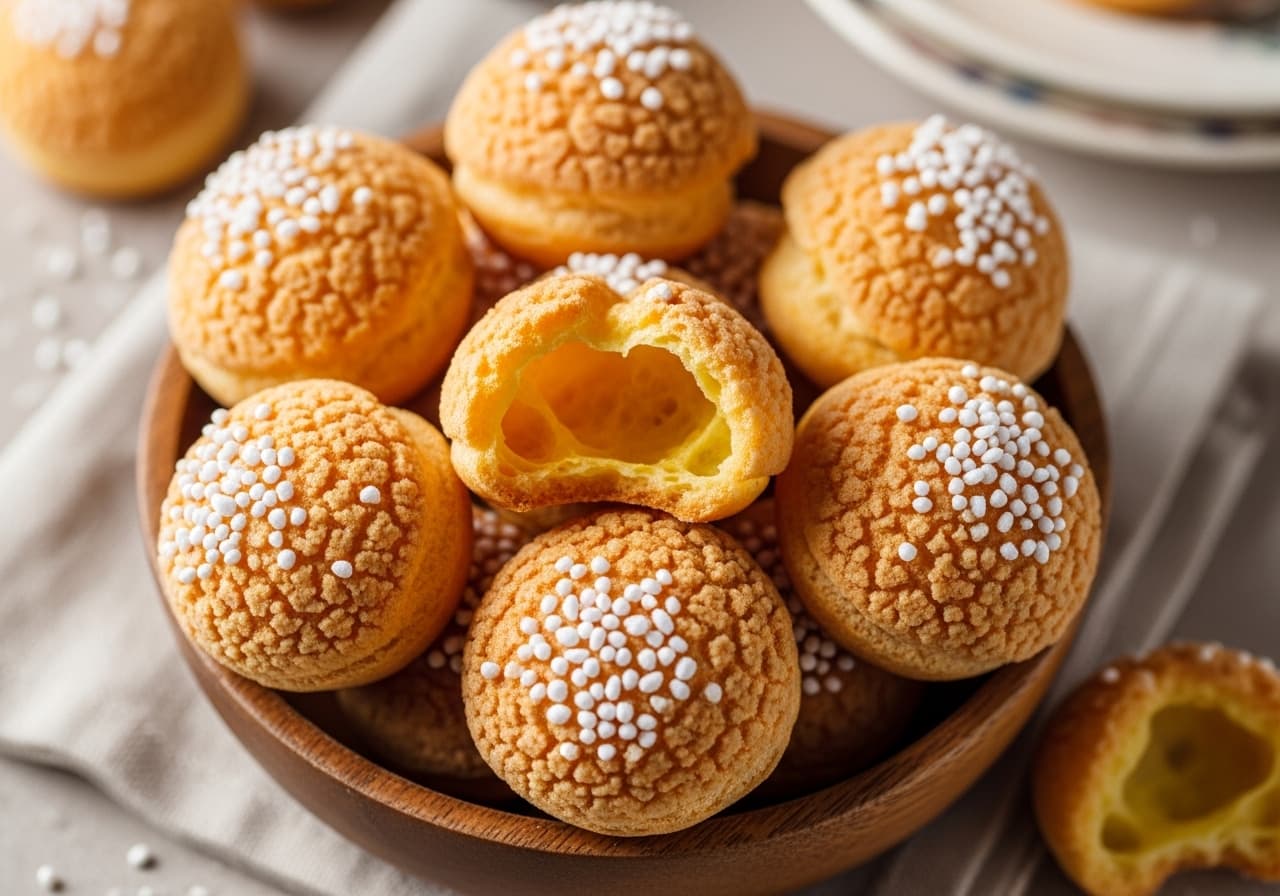 Chouquettes (French Sugar Puffs)