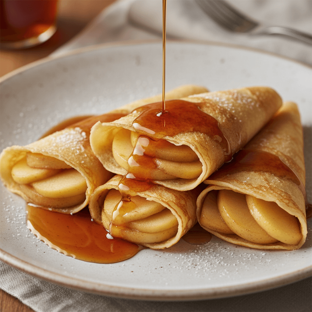 Apple and Maple Crêpes