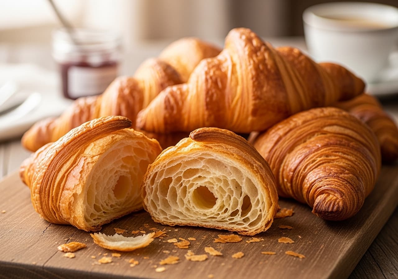 Classic French Croissants