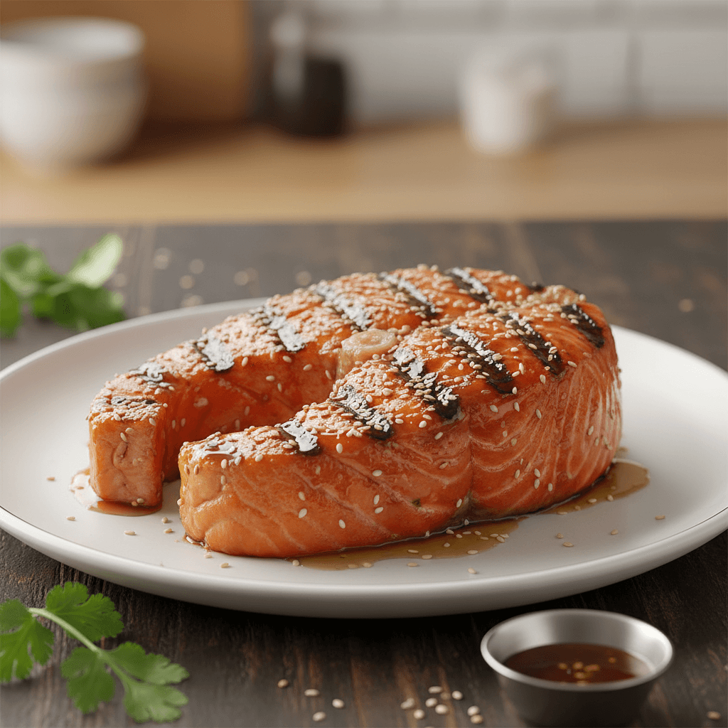 Grilled Salmon Steaks