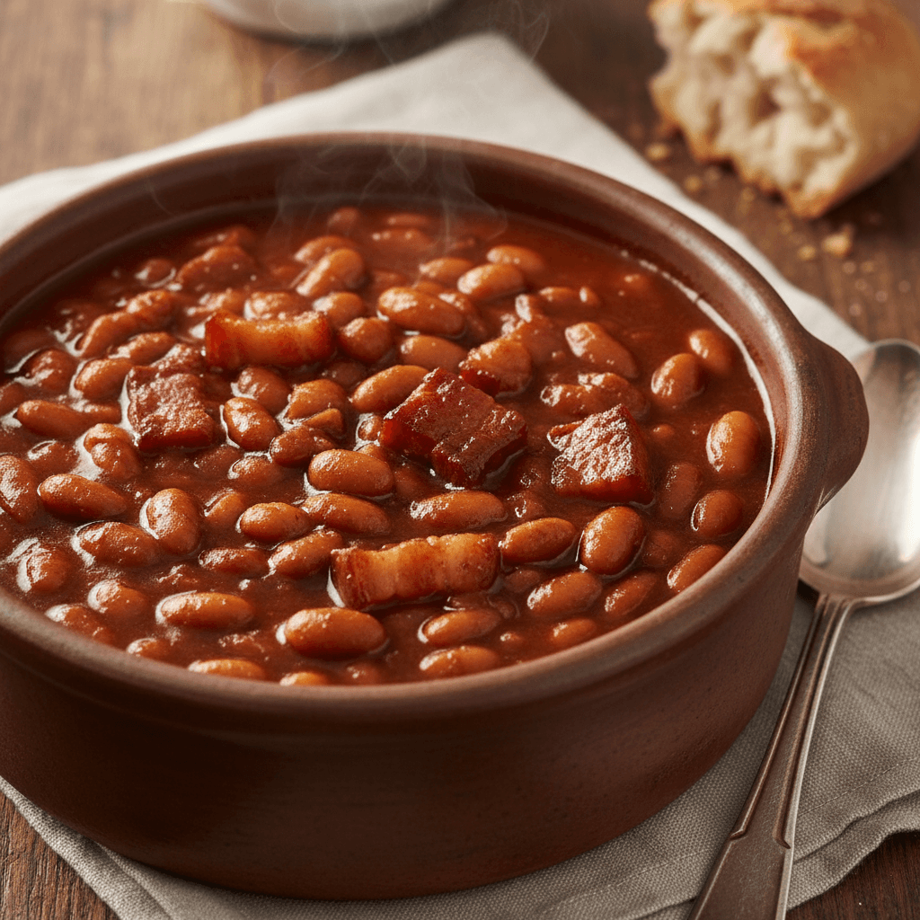 Quebec Baked Beans (Bines)