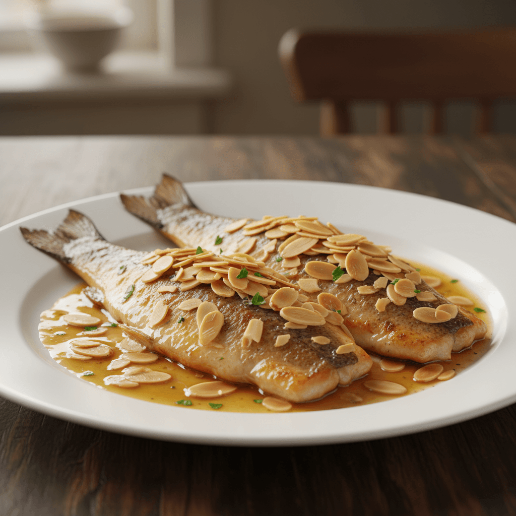 Trout Fillets with Almonds