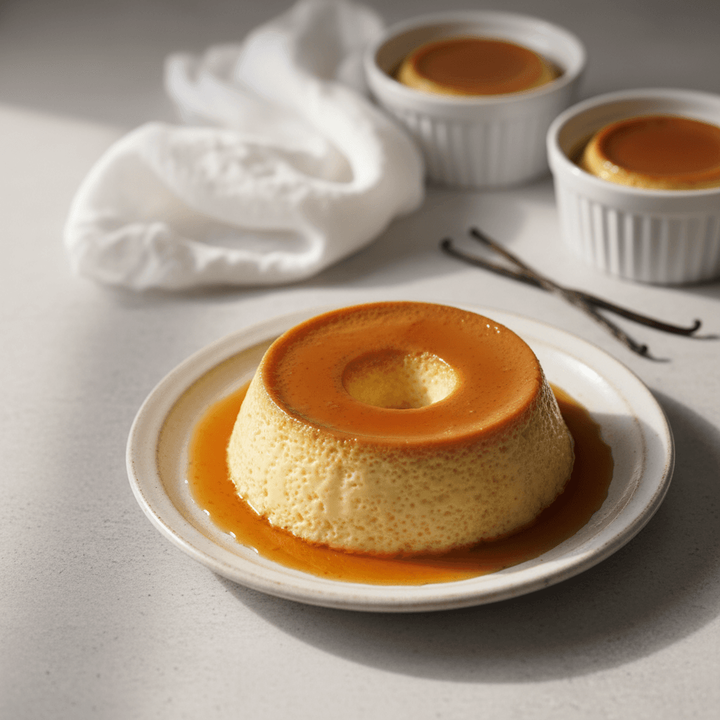 Classic French Baked Custard (Flan aux Œufs)