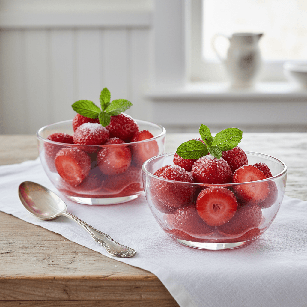 Strawberries with Sugar (Fraises au Sucre)