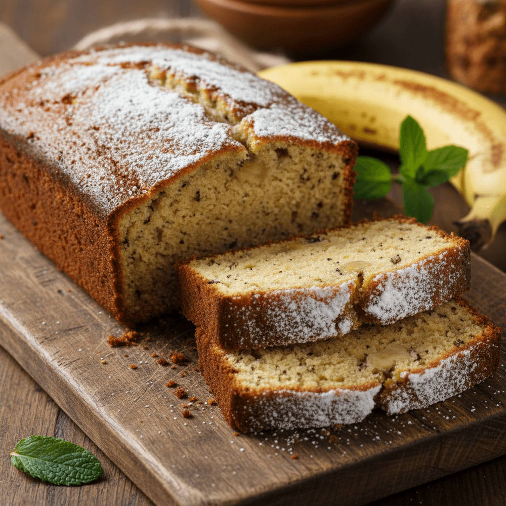 French Banana Cake