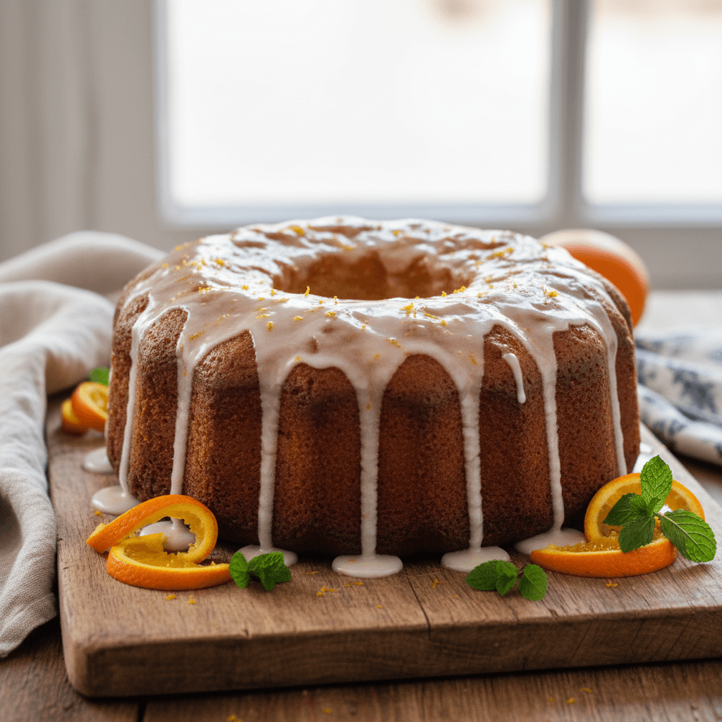 Classic French Orange Cake