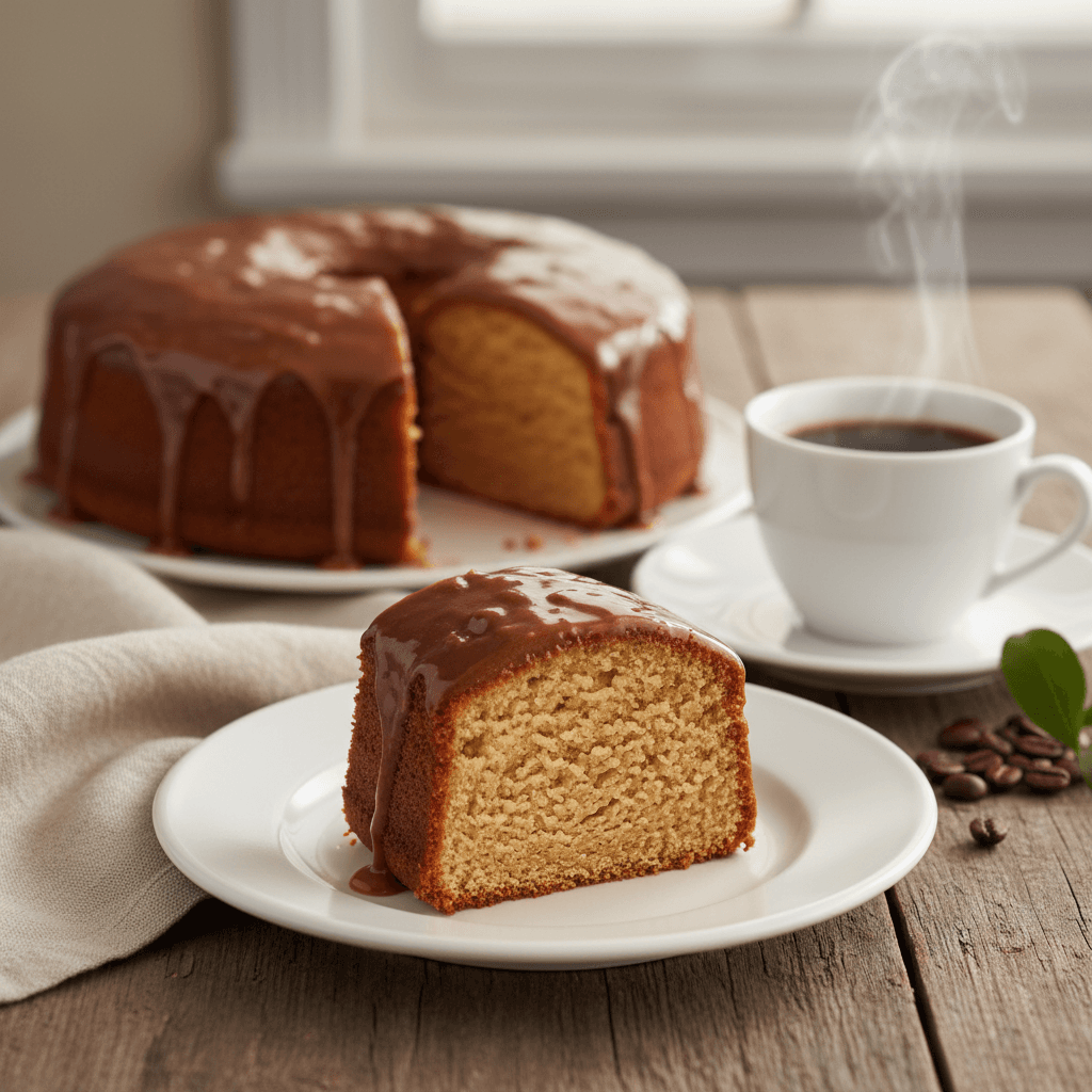 Classic French Coffee Cake (Gâteau au Café)