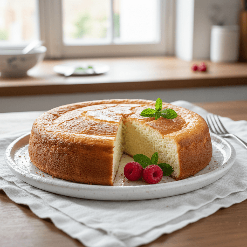 French Fromage Blanc Cake