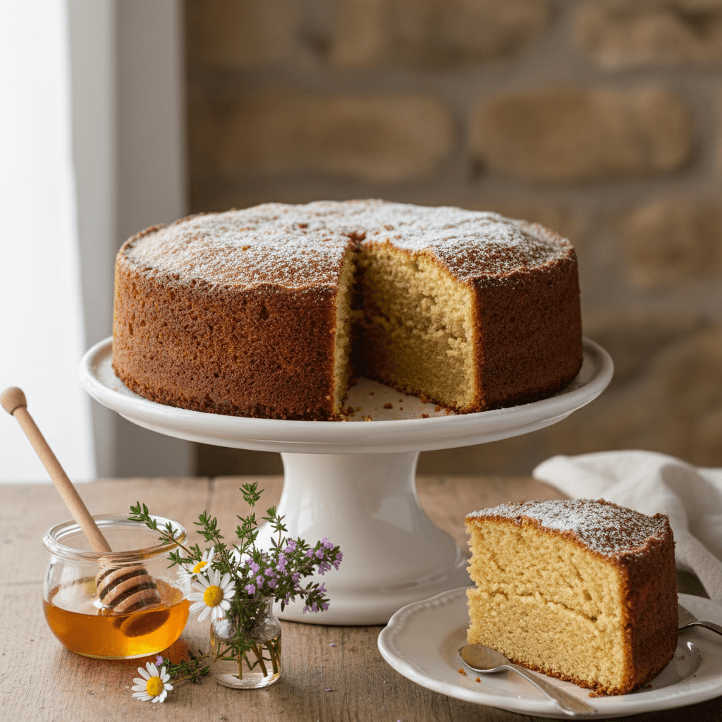 French Honey Cake (Gâteau au miel)