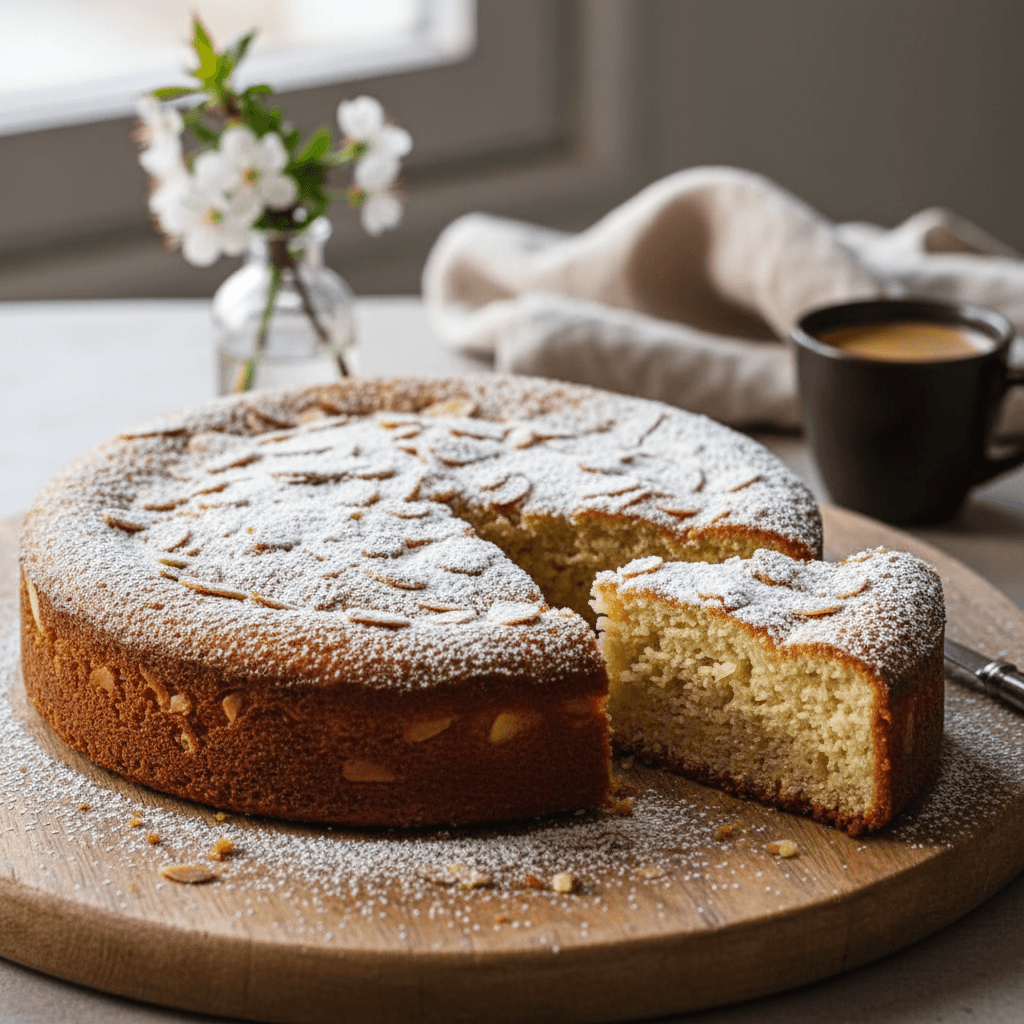 French Almond Cake (Gâteau aux Amandes)
