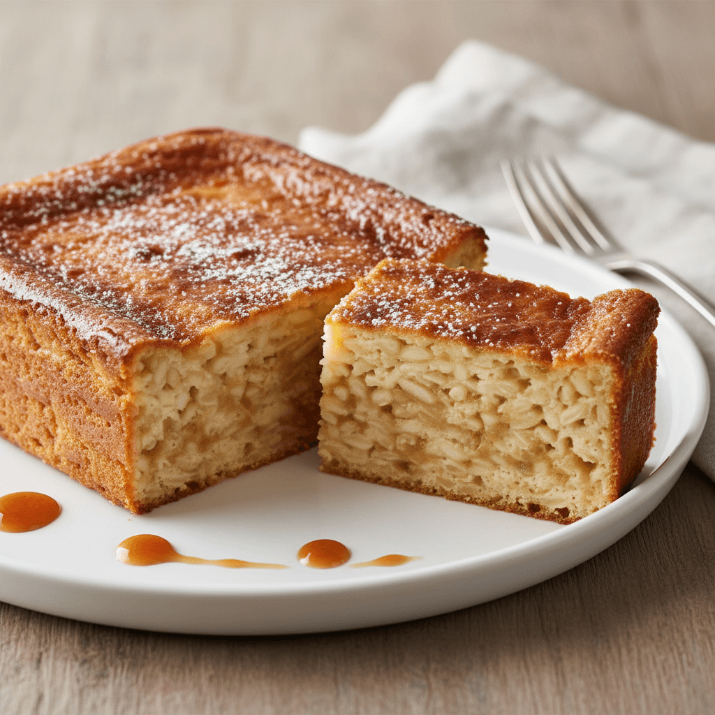 French Rice Pudding Cake (Gâteau de Riz)