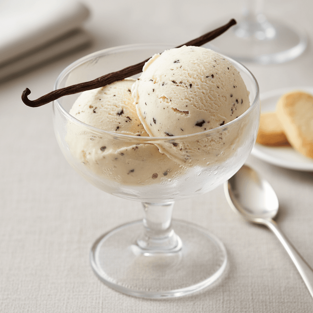 Classic Glace à la Vanille (French Vanilla Ice Cream)