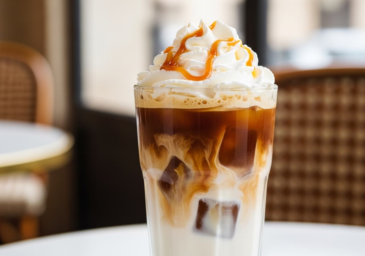 Iced Caramel Coffee Glacé