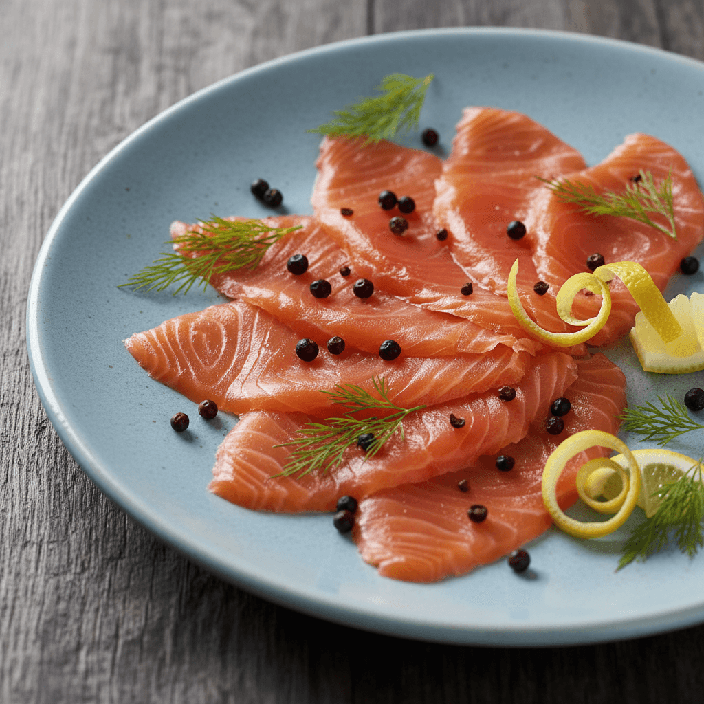 Juniper Smoked Gravlax