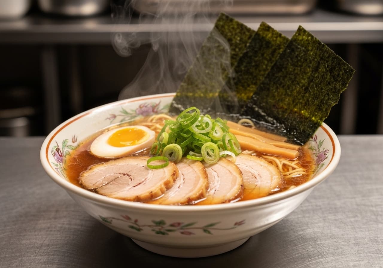Authentic Japanese Shoyu Ramen