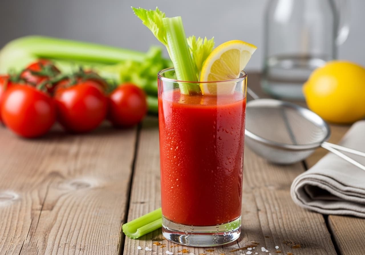 Homemade French Tomato Juice
