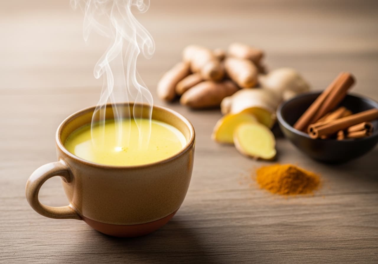 Turmeric Milk (Lait de Curcuma)