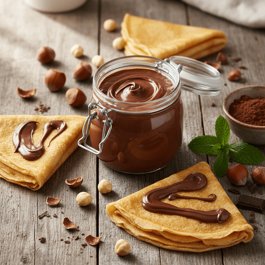 Homemade Chocolate Hazelnut Spread