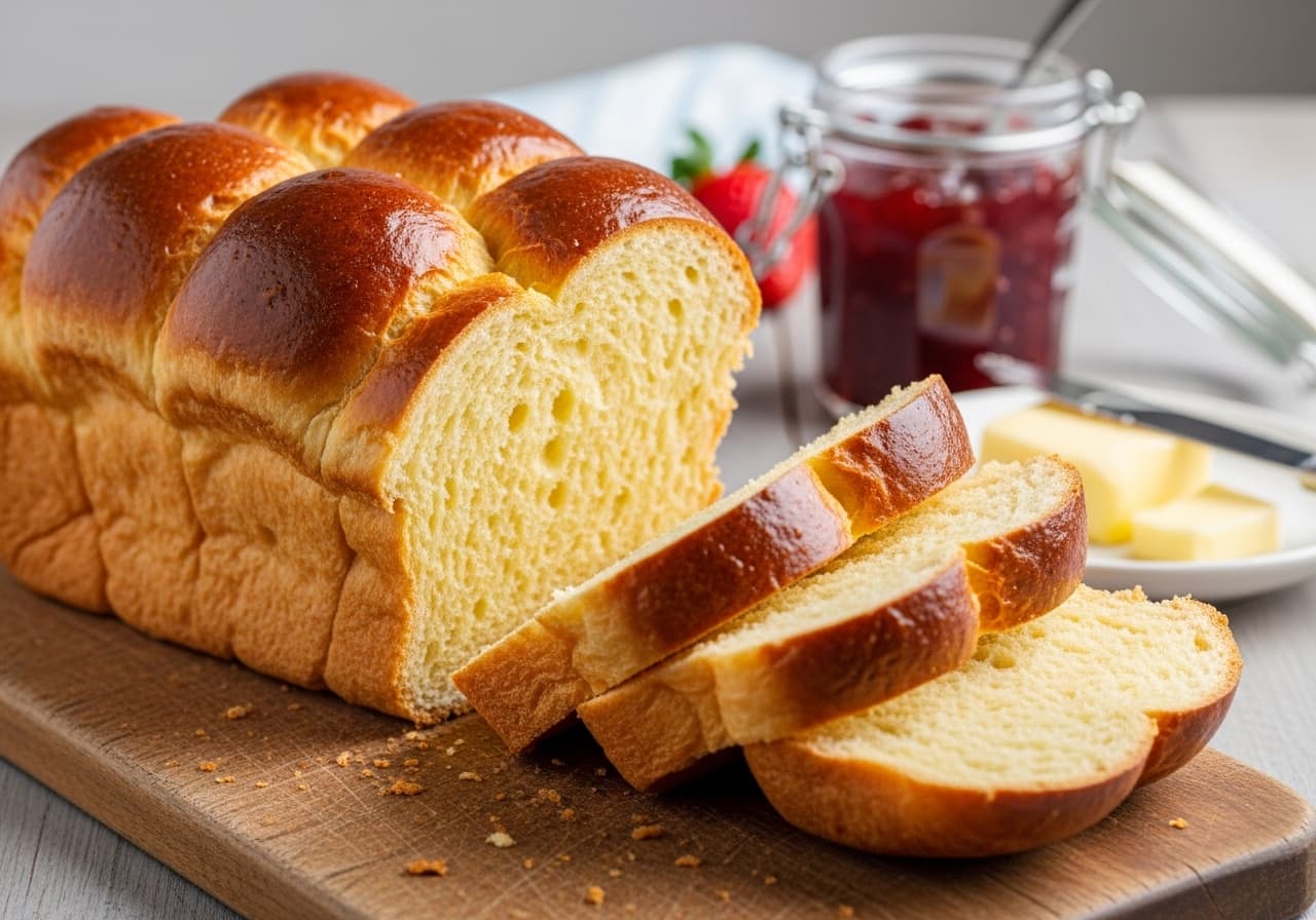 Classic French Brioche Loaf