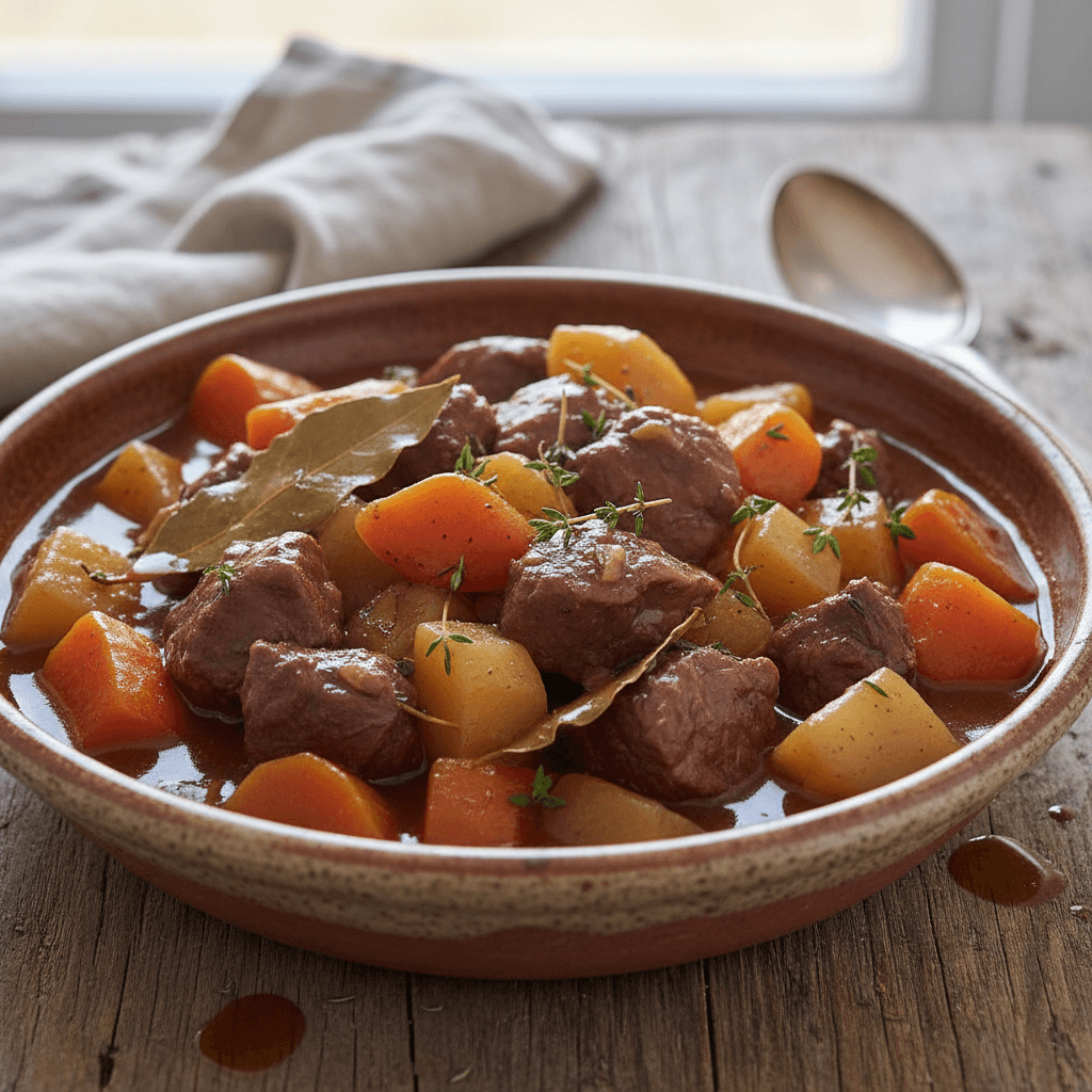 Ragoût d'oie sauvage