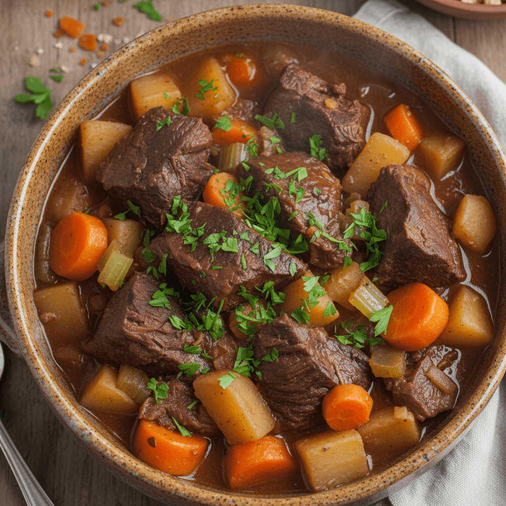 Traditional Moose Stew