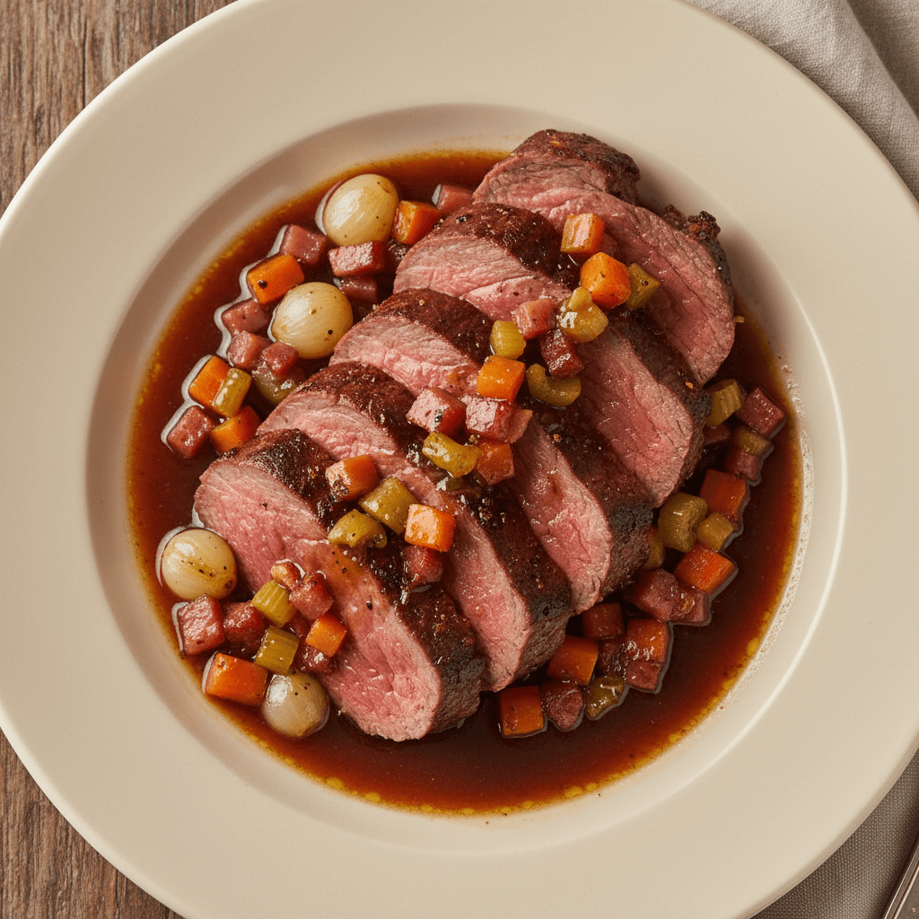 Venison Roast with Beer