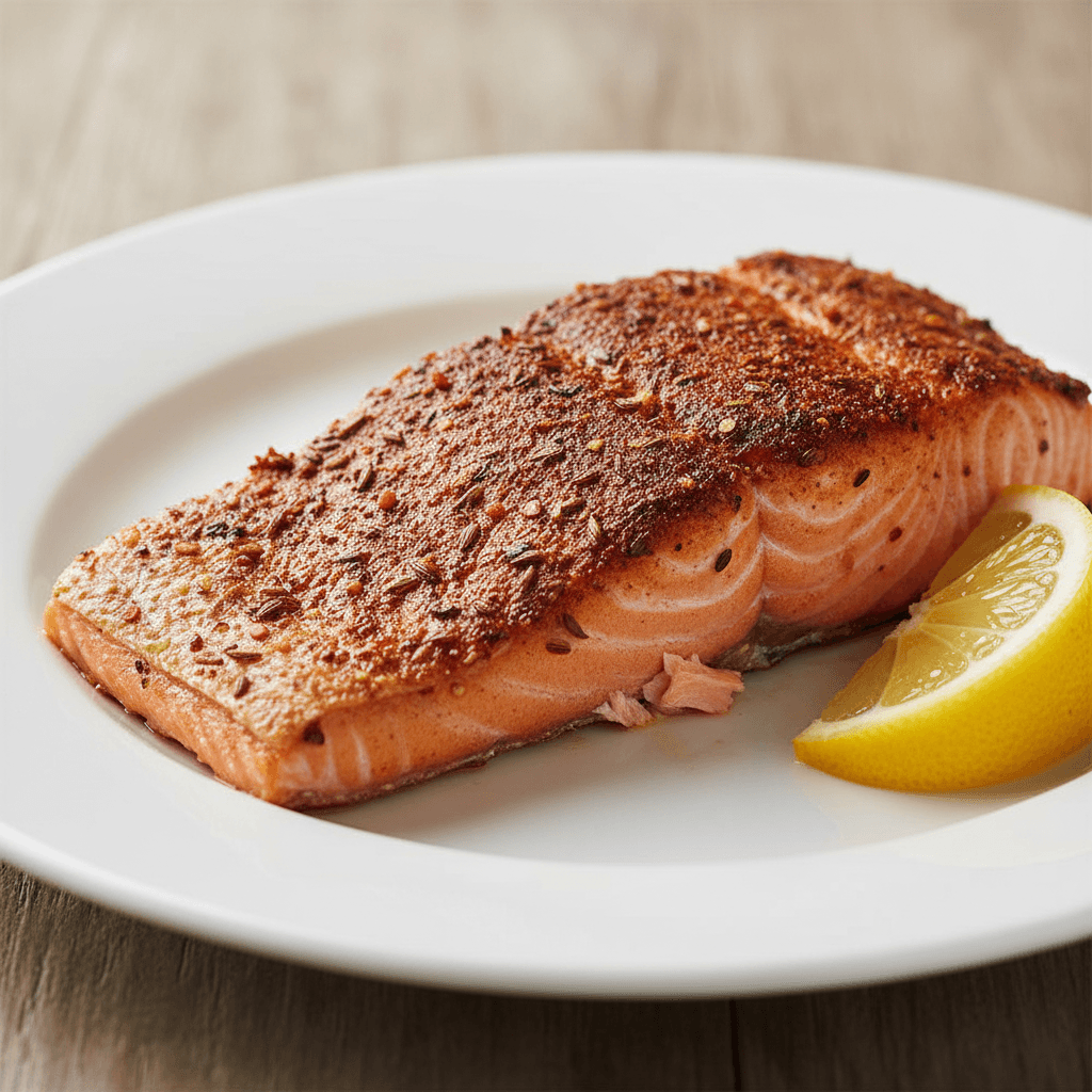 Salmon à la Plancha with Spices