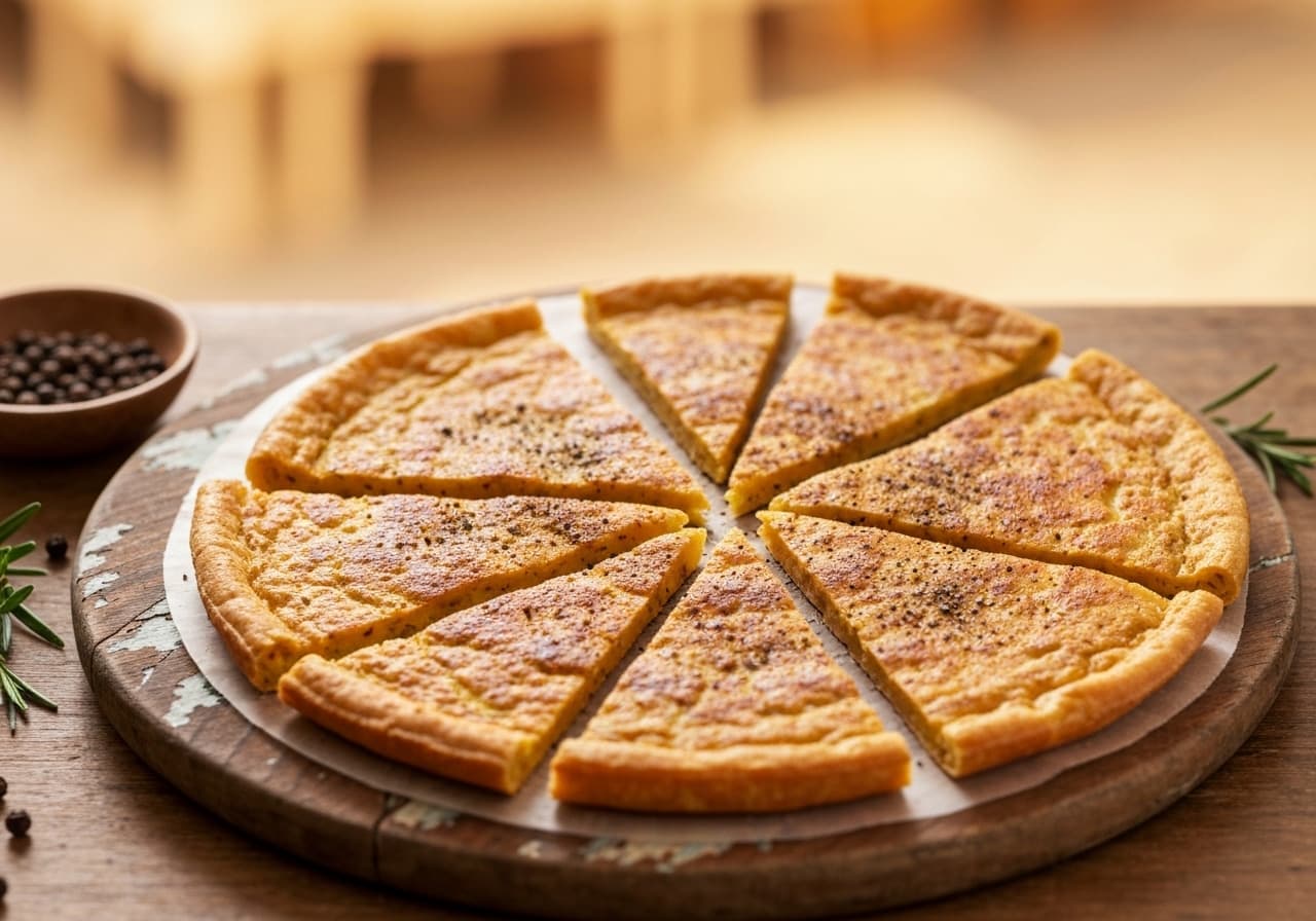 Authentic French Socca (Chickpea Pancake)