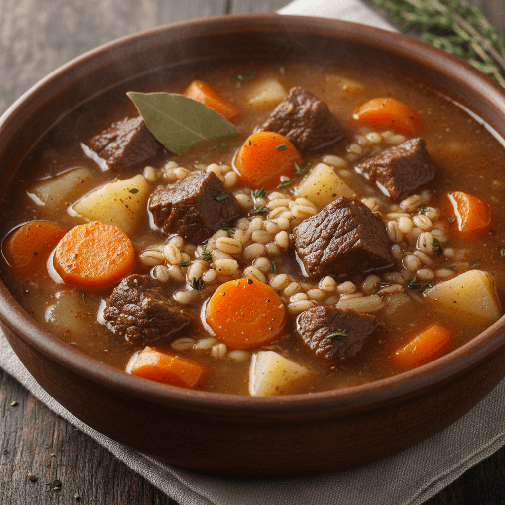 Beef and Barley Soup