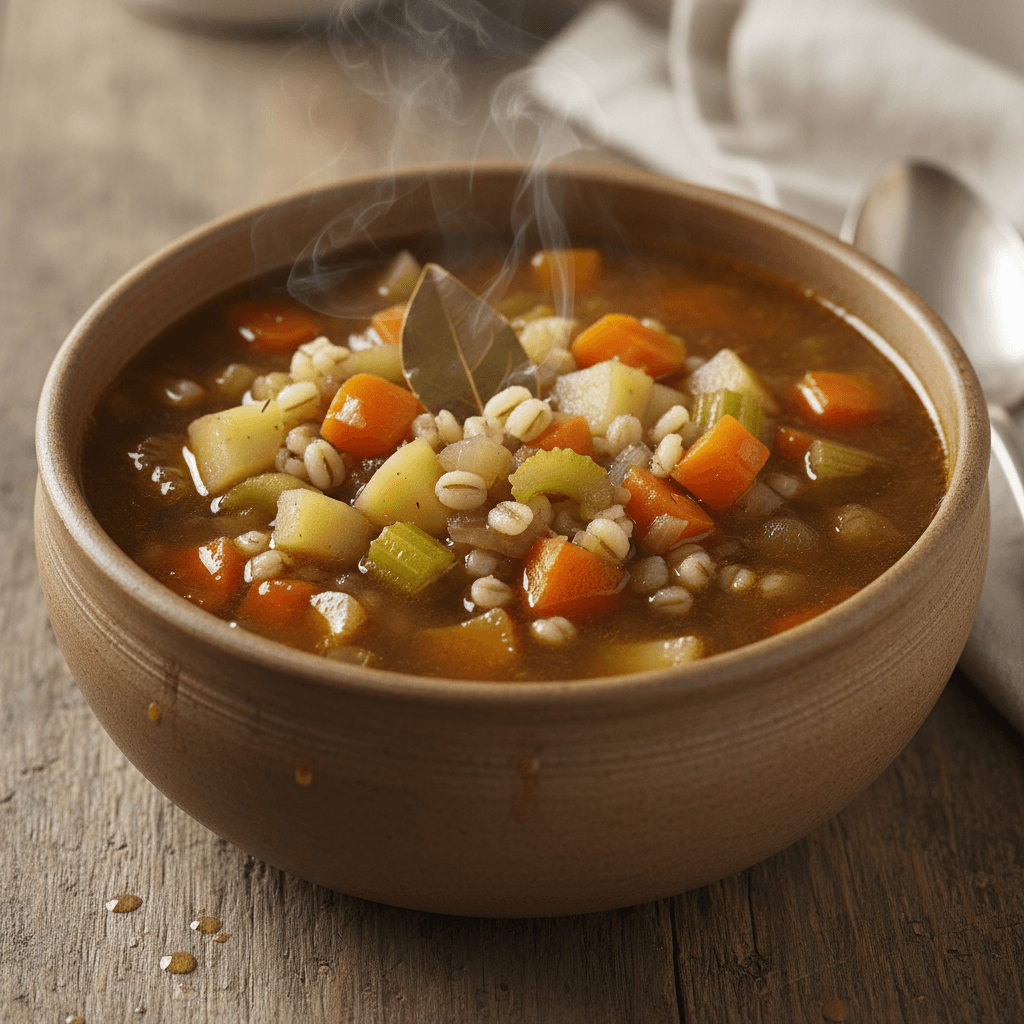 Partridge and Vegetable Soup