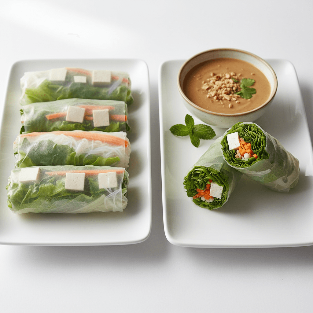 Vegetarian French Spring Rolls (Rouleaux de Printemps Végétariens)