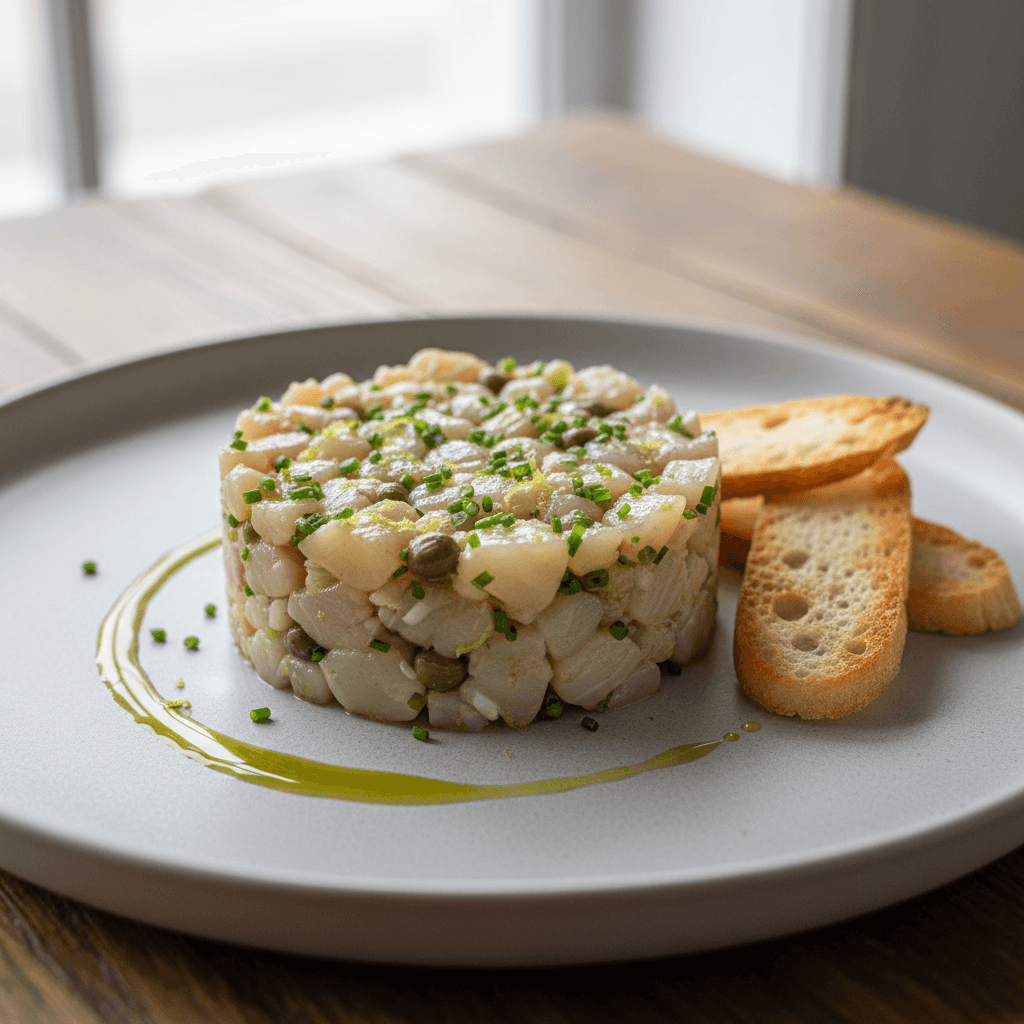Walleye Tartare
