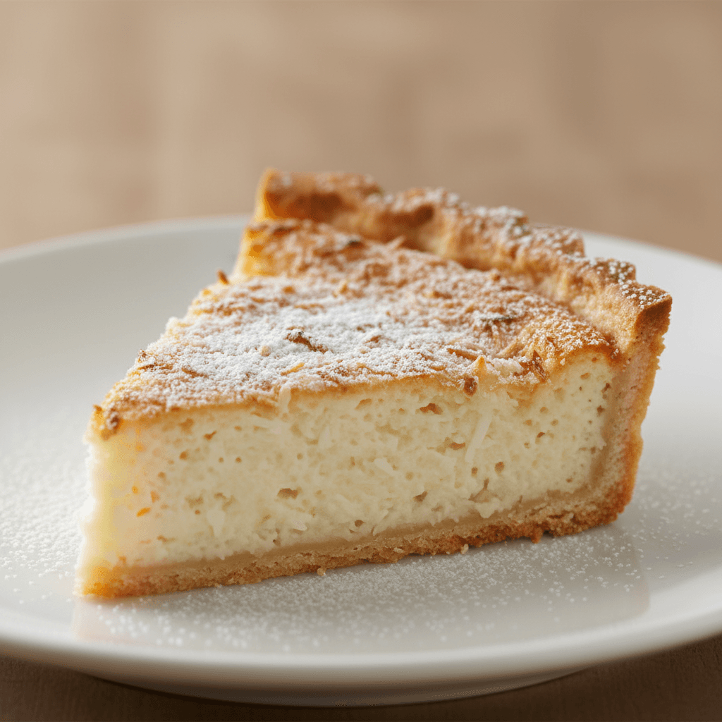 Coconut Tart (Tarte à la noix de coco)
