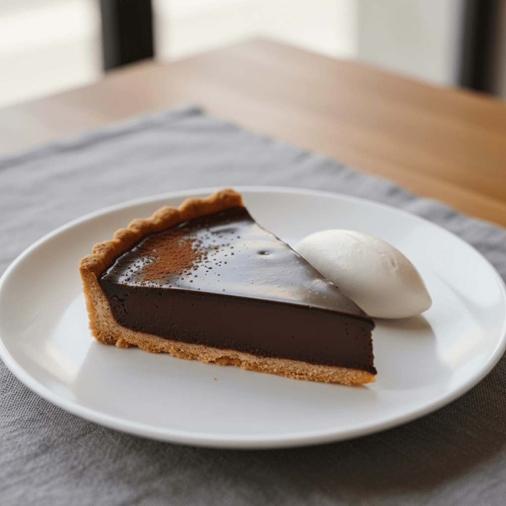 Classic French Chocolate Tart (Tarte au Chocolat)
